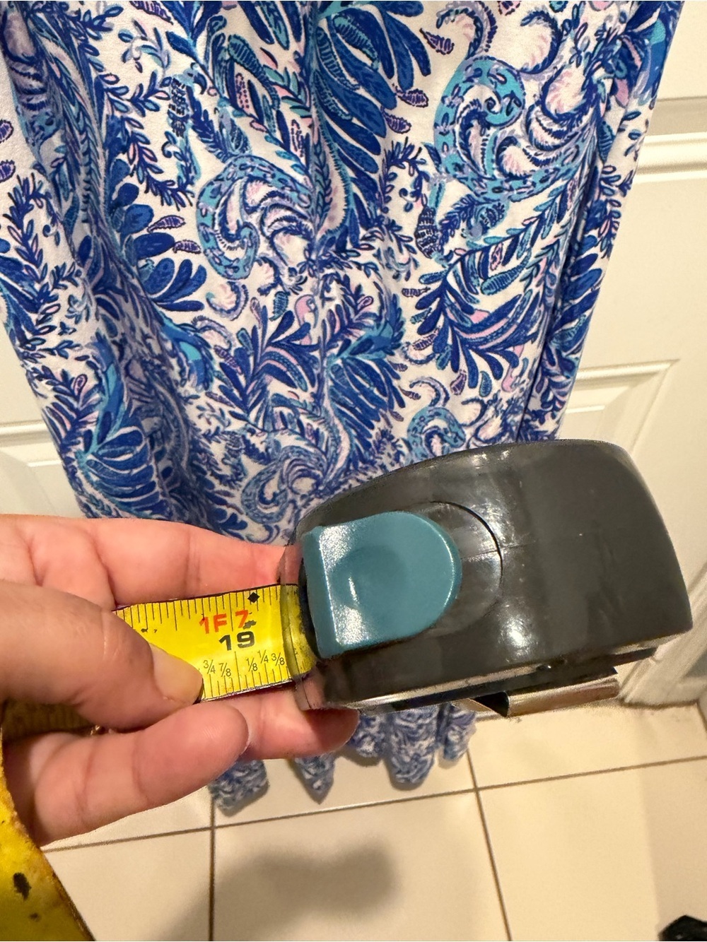 Lilly Pulitzer Sloane Maxi Dress in the "Baha Blue Bird XL - Picture 6 of 6